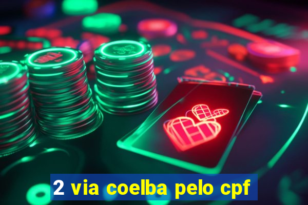 2 via coelba pelo cpf